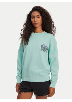 Quiksilver Bluza EQWFT03179 Turkusowy Oversize ze sklepu MODIVO w kategorii Bluzy damskie - zdjęcie 184214560