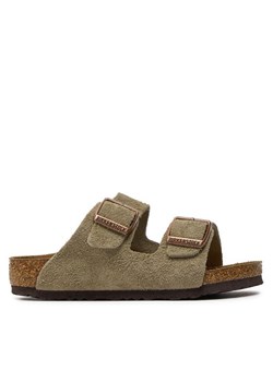 Klapki Birkenstock Arizona 1021704 S Brązowy ze sklepu eobuwie.pl w kategorii Klapki dziecięce - zdjęcie 184215490