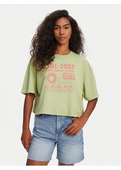 Billabong T-Shirt Sol Surf EBJZT00428 Zielony Oversize ze sklepu MODIVO w kategorii Bluzki damskie - zdjęcie 184215772
