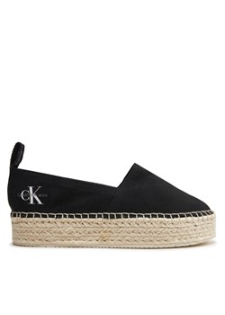 Calvin Klein Jeans Espadryle Platform Espadrille Ml Btw YW0YW01378 Czarny - id: 0000303825690 - marki Calvin Klein - 184215784 Calvin Klein Jeans Espadryle Platform Espadrille Ml Btw YW0YW01378 Czarny ze sklepu MODIVO w kategorii Espadryle damskie - zdjęcie 184215784