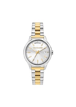 Trussardi Zegarek R2453170502 Srebrny ze sklepu MODIVO w kategorii Zegarki - zdjęcie 184215861