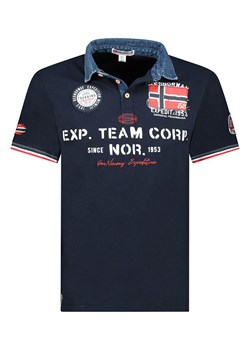 Geographical Norway Koszulka polo &quot;Koptaine&quot; w kolorze granatowym ze sklepu Limango Polska w kategorii T-shirty męskie - zdjęcie 184216923