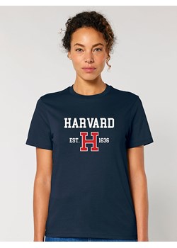American Universities Koszulka &quot;Harvard EST 1636&quot; w kolorze granatowym ze sklepu Limango Polska w kategorii Bluzki damskie - zdjęcie 184217293