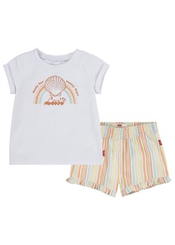 Levi&apos;s Kids 2-częściowy zestaw w kolorze białym ze wzorem ze sklepu Limango Polska w kategorii Odzież dla niemowląt - zdjęcie 184217332
