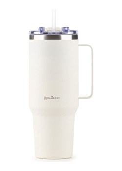 ROSMARINO Kubek termiczny &quot;MegaCup&quot; w kolorze kremowym - 1,1 l ze sklepu Limango Polska w kategorii Kubki termiczne - zdjęcie 184217823
