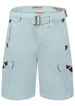 Geographical Norway Bermudy &quot;Peunut&quot; w kolorze błękitnym ze sklepu Limango Polska w kategorii Spodenki męskie - zdjęcie 184217864