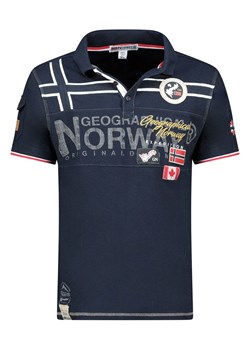 Geographical Norway Koszulka polo &quot;Karadock&quot; w kolorze granatowym ze sklepu Limango Polska w kategorii T-shirty męskie - zdjęcie 184217933