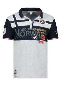 Geographical Norway Koszulka polo &quot;Karadock&quot; w kolorze szarym ze sklepu Limango Polska w kategorii T-shirty męskie - zdjęcie 184217941