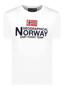 Geographical Norway Koszulka &quot;Jacky&quot; w kolorze białym ze sklepu Limango Polska w kategorii T-shirty męskie - zdjęcie 184217961