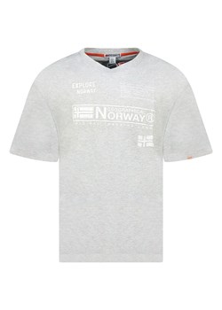 Geographical Norway Koszulka &quot;Jartin&quot; w kolorze szarym ze sklepu Limango Polska w kategorii T-shirty męskie - zdjęcie 184218061