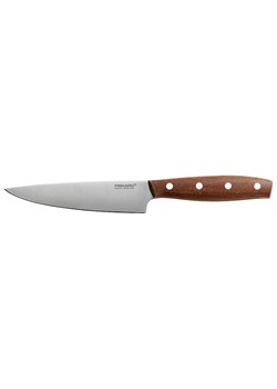 Fiskars Nóż &quot;Norr&quot; w kolorze brązowym do obierania - dł. 12 cm ze sklepu Limango Polska w kategorii Noże kuchenne - zdjęcie 184218142