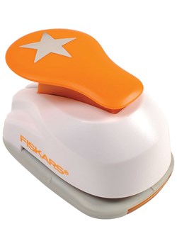 Fiskars Dziurkacz &quot;Gwiazda&quot; w kolorze biało-pomarańczowym - 5 x 15 x 9 cm ze sklepu Limango Polska w kategorii Zabawki - zdjęcie 184218163