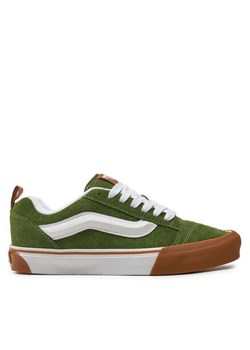 Vans Tenisówki Knu Skool VN0009QCCIB1 Zielony ze sklepu MODIVO w kategorii Trampki damskie - zdjęcie 184218780