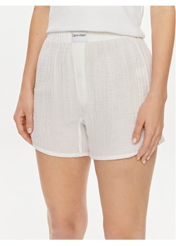 Calvin Klein Underwear Szorty piżamowe 000QS7139E Biały ze sklepu MODIVO w kategorii Piżamy damskie - zdjęcie 184218804