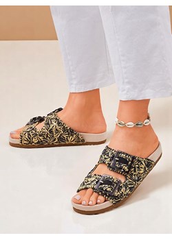 Royalfashion Klapki damskie z klamerkami Samorra ze sklepu royalfashion.pl w kategorii Klapki damskie - zdjęcie 184220413