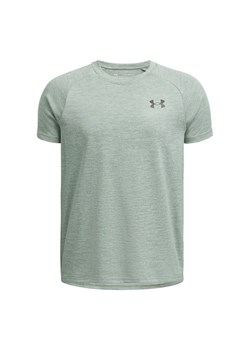 Chłopięca koszulka treningowa Under Armour UA Tech 2.0 SS - zielona ze sklepu Sportstylestory.com w kategorii T-shirty chłopięce - zdjęcie 184221210