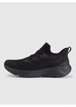 Męskie sneakersy 4F Velocity E-knit 4FRSS25FSPOM147 - czarne ze sklepu Sportstylestory.com w kategorii Buty sportowe męskie - zdjęcie 184221270
