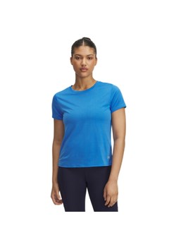 Damska koszulka do biegania Under Armour UA Launch Shortsleeve - niebieska ze sklepu Sportstylestory.com w kategorii Bluzki damskie - zdjęcie 184221420
