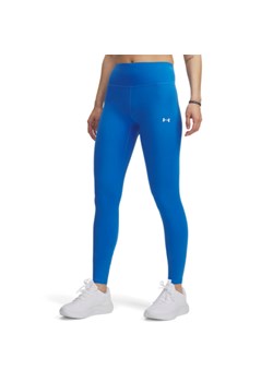 Damskie legginsy treningowe Under Armour Motion Legging Emea - niebieskie ze sklepu Sportstylestory.com w kategorii Spodnie damskie - zdjęcie 184221423