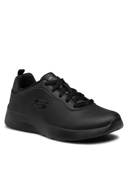 Sneakersy Skechers Dynamight 2.0 88888368 BBK Czarny ze sklepu eobuwie.pl w kategorii Buty sportowe damskie - zdjęcie 184221692