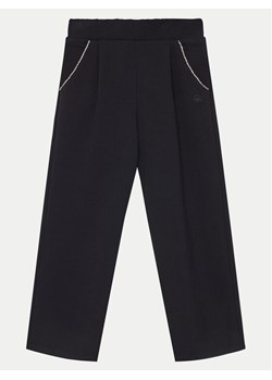 United Colors Of Benetton Spodnie dresowe 30L3CF05P Czarny Regular Fit ze sklepu MODIVO w kategorii Spodnie chłopięce - zdjęcie 184222581
