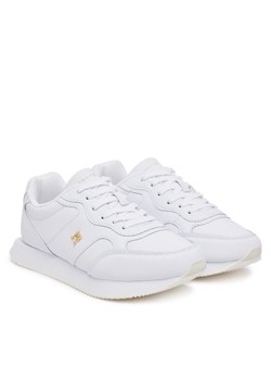 Tommy Hilfiger Sneakersy Runner FW0FW08696 Biały ze sklepu MODIVO w kategorii Buty sportowe damskie - zdjęcie 184222603