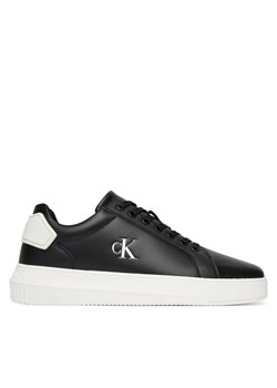 Calvin Klein Jeans Sneakersy Chunky Cupsole Ru Patch Lth YM0YM01296 Czarny ze sklepu MODIVO w kategorii Buty sportowe męskie - zdjęcie 184222650