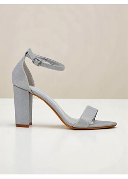 Royalfashion Błyszczące damskie sandały Stella Glam ze sklepu royalfashion.pl w kategorii Sandały damskie - zdjęcie 184226551