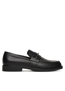 Półbuty Calvin Klein Flex Dress Loafer W/Bit Lth HM0HM01894 Czarny ze sklepu eobuwie.pl w kategorii Mokasyny męskie - zdjęcie 184227131