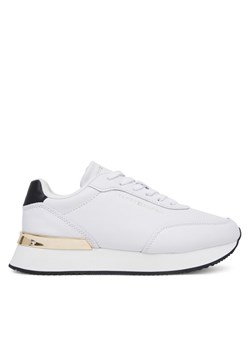 Sneakersy Tommy Hilfiger Chic Fashion Runner FW0FW08695 Biały ze sklepu eobuwie.pl w kategorii Buty sportowe damskie - zdjęcie 184227180