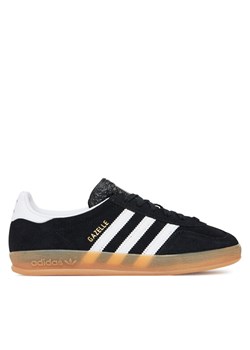 Sneakersy adidas Gazelle Indoor JI2060 Czarny ze sklepu eobuwie.pl w kategorii Buty sportowe damskie - zdjęcie 184227182