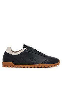 Calvin Klein Jeans Sneakersy Low Profile Runner Mg Lth Mix YW0YW01847 Czarny ze sklepu MODIVO w kategorii Buty sportowe damskie - zdjęcie 184227850