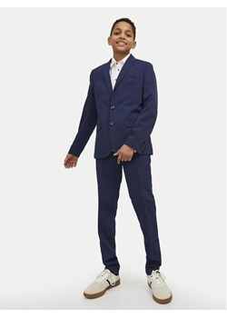Jack&Jones Junior Garnitur Solar 12198318 Granatowy Super Slim Fit ze sklepu MODIVO w kategorii Komplety chłopięce - zdjęcie 184227873