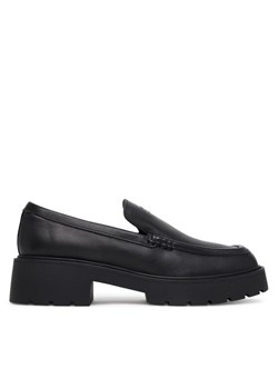 Calvin Klein Jeans Loafersy Chunky Cupsole Ru Patch Lth YW0YW01862 Czarny ze sklepu MODIVO w kategorii Lordsy damskie - zdjęcie 184227904