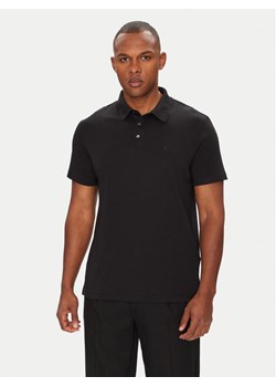 Calvin Klein Polo Supima LV04LB276G Czarny Regular Fit ze sklepu MODIVO w kategorii T-shirty męskie - zdjęcie 184227913