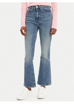 HUGO Jeansy Geflare_2 50541493 Niebieski Skinny Fit ze sklepu MODIVO w kategorii Jeansy damskie - zdjęcie 184227940