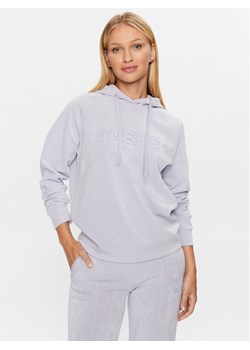 Guess Bluza Euphemia V2BQ01 KBC00 Niebieski Regular Fit ze sklepu MODIVO w kategorii Bluzy damskie - zdjęcie 184227962