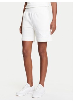Emporio Armani Szorty sportowe EW000778 AF12186 U1131 Biały Loose Fit ze sklepu MODIVO w kategorii Szorty - zdjęcie 184227984