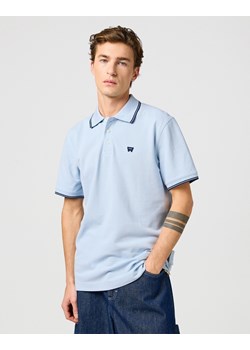 WRANGLER MĘSKA KOSZULKA POLO SHIRT NIAGARA MIST 112362830 ze sklepu YouNeedit.pl w kategorii T-shirty męskie - zdjęcie 184229012