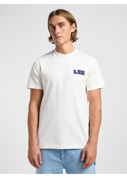 LEE MĘSKA KOSZULKA LEE WW GRAPHIC TEE ECRU 112364590 ze sklepu YouNeedit.pl w kategorii T-shirty męskie - zdjęcie 184229053