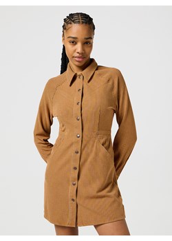 WRANGLER DAMSKA SUKIENKA WRANGLER SLIM FIT DRESS MADDER BROWN 112356780 ze sklepu YouNeedit.pl w kategorii Sukienki - zdjęcie 184229181
