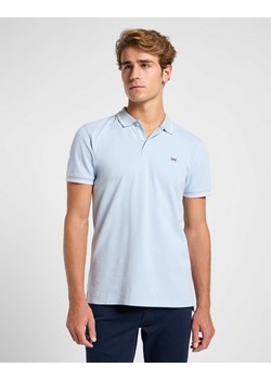 LEE MĘSKA KOSZULKA POLO LEE PIQUE POLO SHY BLUE 112363784 ze sklepu YouNeedit.pl w kategorii T-shirty męskie - zdjęcie 184229204