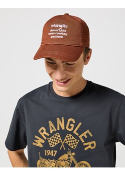 WRANGLER MĘSKA CZAPKA Z DASZKIEM WRANGLER LOGO CAP ROOT BEER 112356877 ze sklepu YouNeedit.pl w kategorii Czapki z daszkiem męskie - zdjęcie 184229214