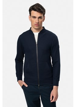 BLUZA LAREDA ROZPINANY GRANATOWA 0001 Z BAWEŁNĄ ze sklepu Recman w kategorii Bluzy męskie - zdjęcie 184229304