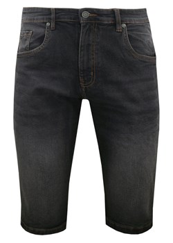 Jeansowe Męskie Szorty (Krótkie Spodenki) - Pako Jeans - Grafitowe SPPJNSszortySAMOTcz ze sklepu JegoSzafa.pl w kategorii Spodenki męskie - zdjęcie 184229973