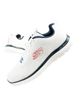 Buty Skechers Summits-Torre 232395/WNV białe ze sklepu ButyModne.pl w kategorii Buty sportowe męskie - zdjęcie 184230303