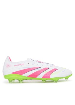Buty do piłki nożnej adidas Predator Pro Firm Ground ID3855 Biały ze sklepu eobuwie.pl w kategorii Buty sportowe męskie - zdjęcie 184231291