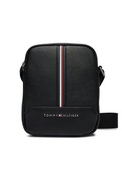 Saszetka Tommy Hilfiger Th Central Mini Reporter AM0AM11837 Czarny ze sklepu eobuwie.pl w kategorii Torby męskie - zdjęcie 184231301