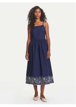 United Colors Of Benetton Sukienka letnia 4KUSDV0B7 Granatowy Regular Fit ze sklepu MODIVO w kategorii Sukienki - zdjęcie 184231784