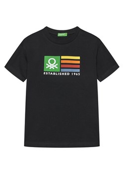United Colors Of Benetton T-Shirt 3I1XC10N3 Czarny Regular Fit ze sklepu MODIVO w kategorii T-shirty chłopięce - zdjęcie 184231871